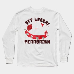 Off Leashed Dog Design gift for animal lovers, dog owners Long Sleeve T-Shirt